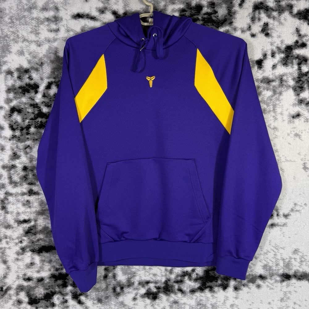 Nike Kobe Bryant Hoodie Mens Extra Large Purple LA Lakers Mamba Mentality